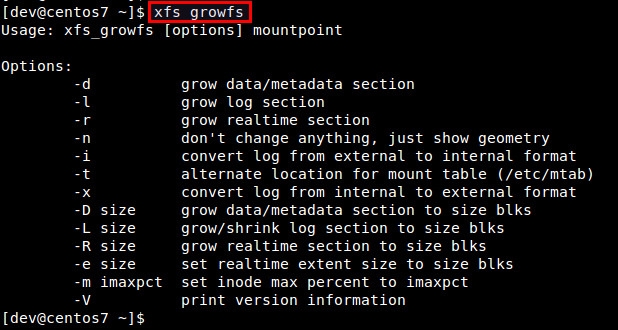 xfs_growfs