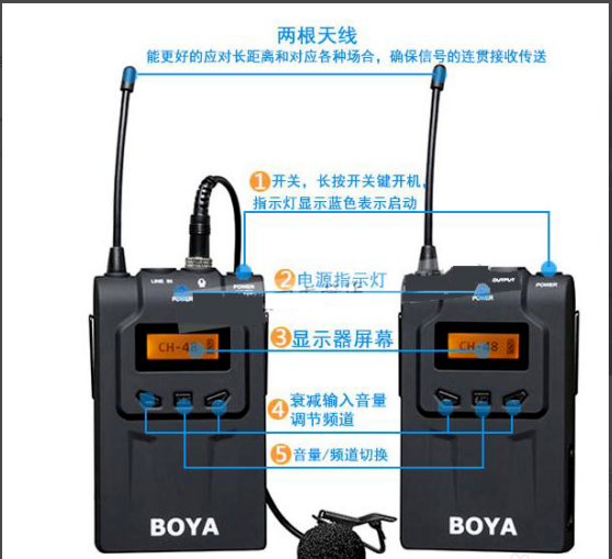 话筒主机与功放距离要多远