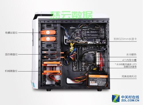 水冷主机防尘效果