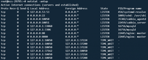 yum netstat