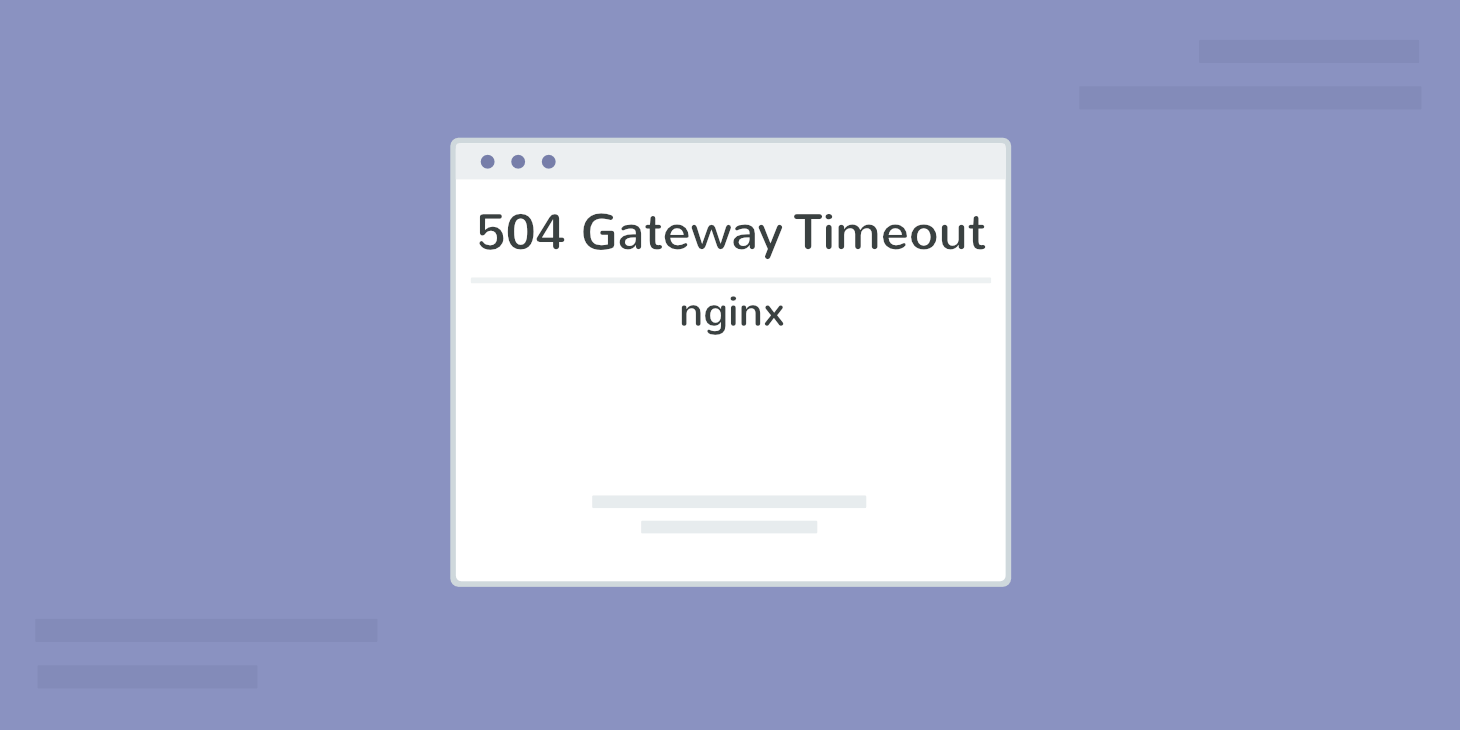 gateway time out