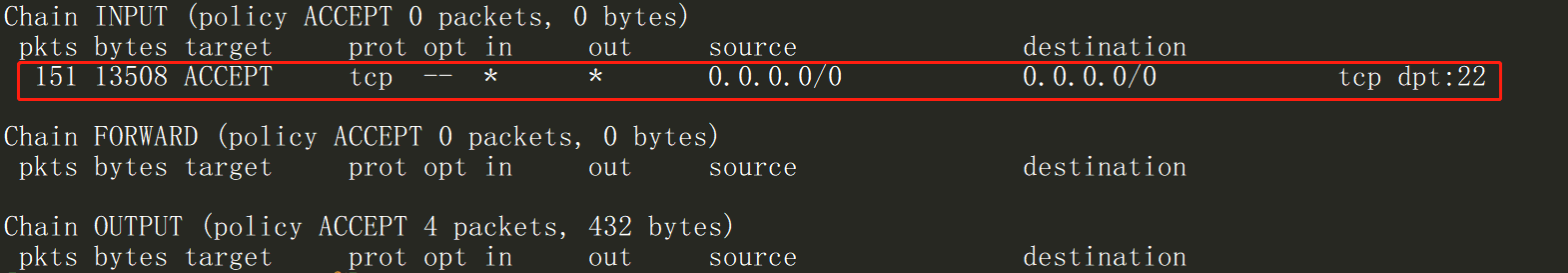 iptables添加规则立即生效