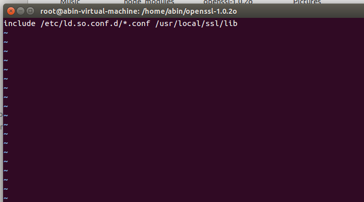 ubuntu 安装openssl