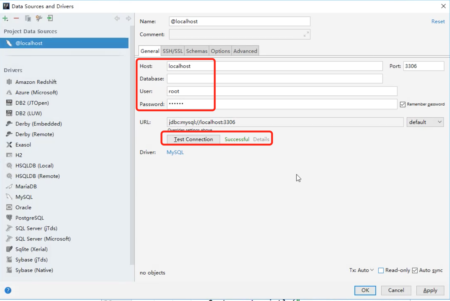 idea连接mysql
