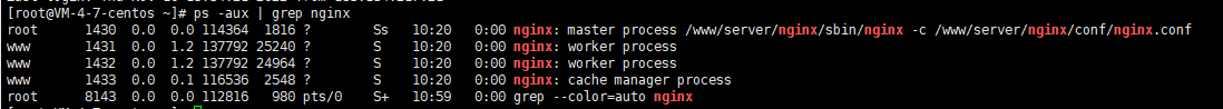linux查看nginx状态