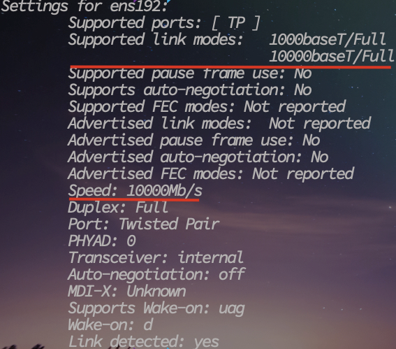 linux查看网卡