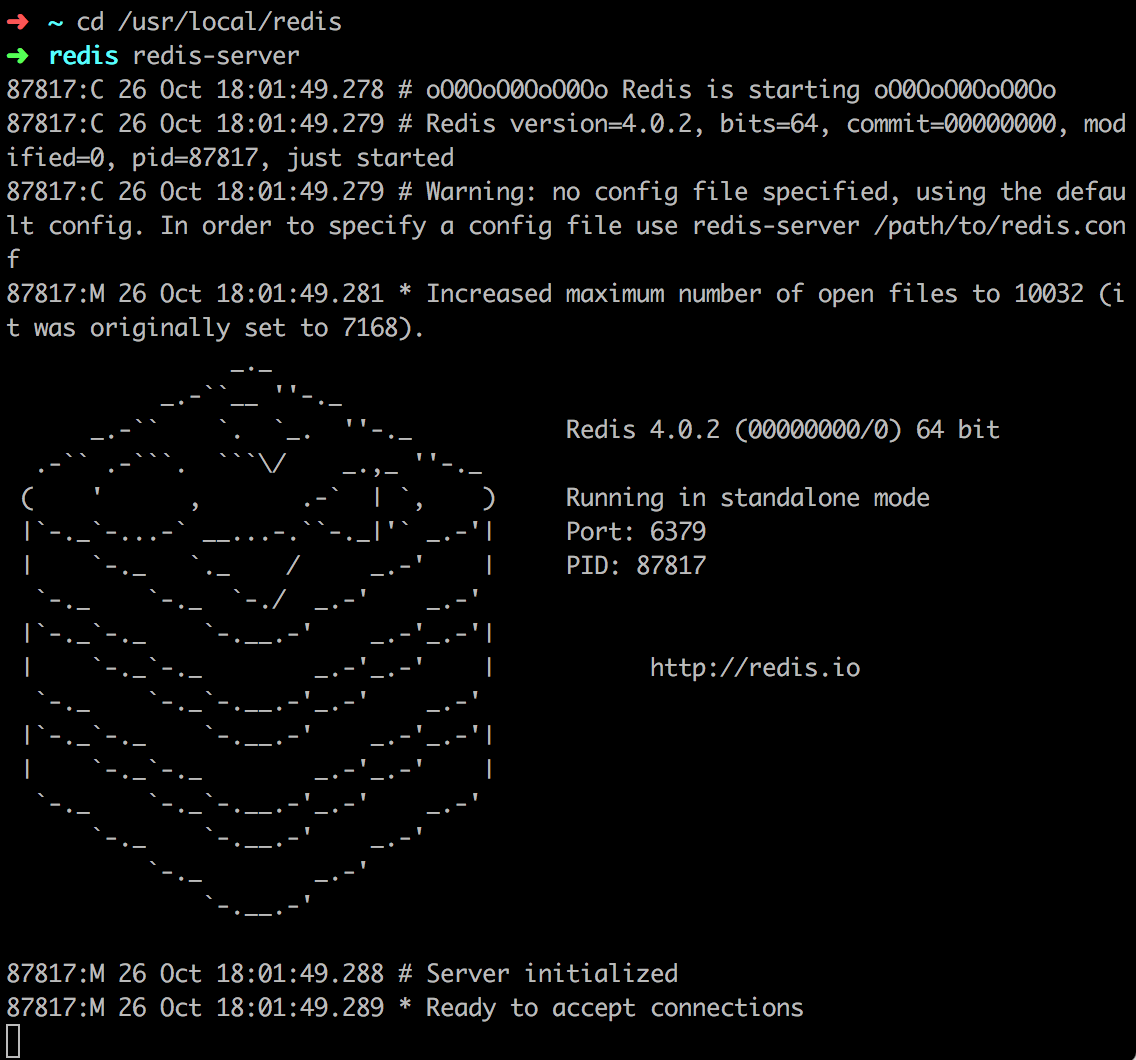 linuxredis启动命令