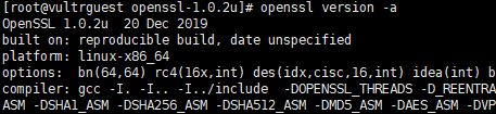 openssl 版本