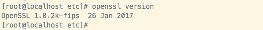 centos7升级openssl