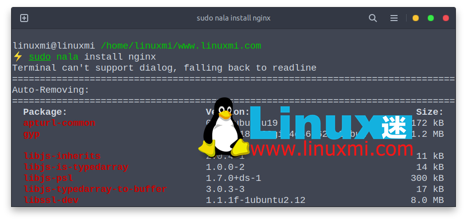 ubuntu 安装nginx