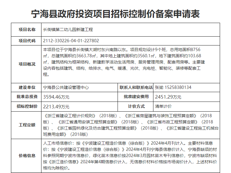 省民办幼儿园学费物价备案