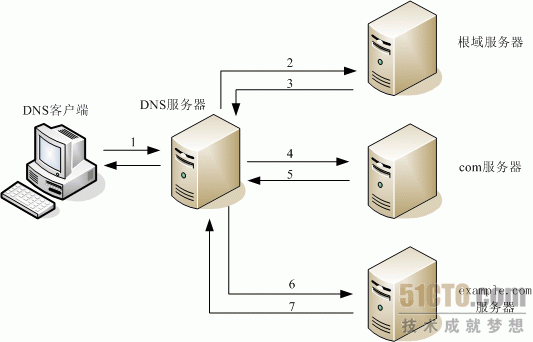 dns 解析查询