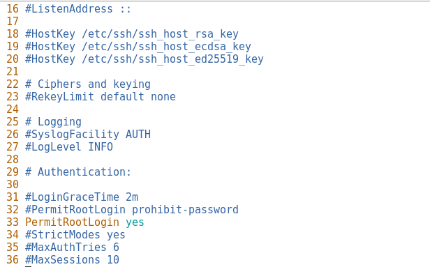 debian ssh