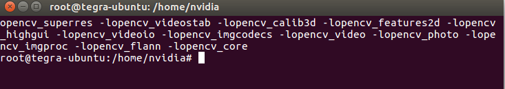查看opencv版本 linux