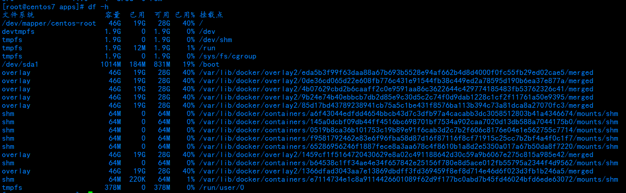 centos 查看磁盘